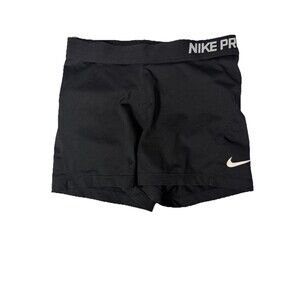 Nike Shorts Pro Dri-FIT Compression Women M Black Training Base Layer 725443-010